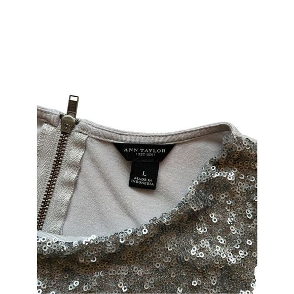 Ann Taylor sequined tank - Picture 7 of 9